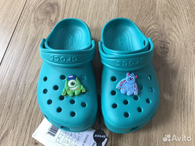 Crocs новые сабо Tropical Till С6/С10/С11