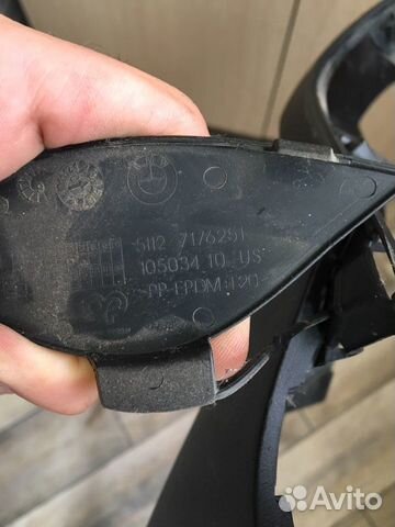 Задний диффузор на BMW X6 E71