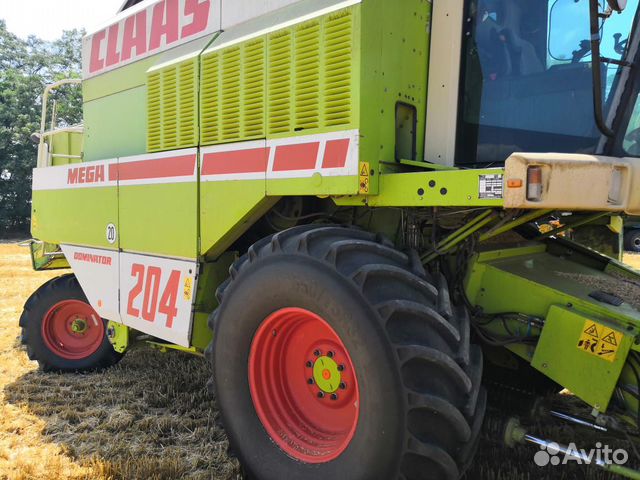 Комбайн claas mega 204