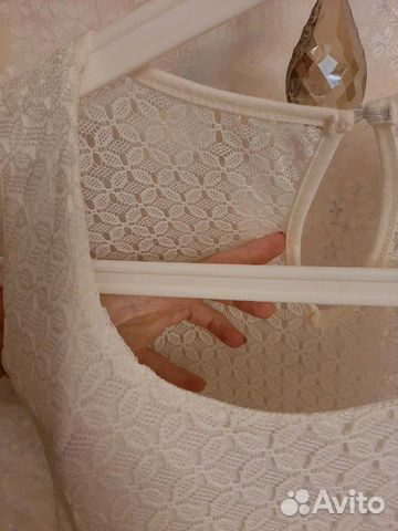 Платье кружевное айвори 42-44 Платье кружевное айвори 42-44