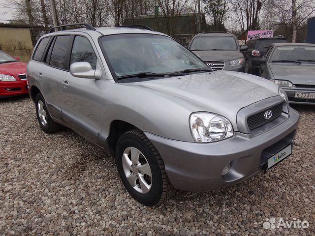 Hyundai Santa Fe 2.7 AT, 2004, 216 000 км