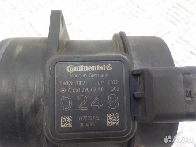 Расходомер воздуха массметр Mercedes ML GLE W166