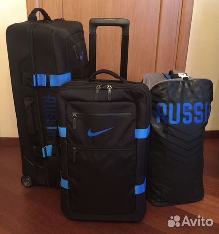 Олимпийские сумки чемоданы Nike Сборной России Рио