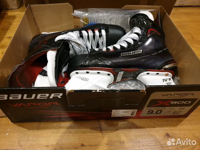 Хоккейные коньки Bauer vapor x900, p.9ee, нов Хоккейные коньки Bauer vapor x900, p.9ee, нов