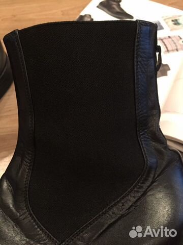 Чёрные мужские полусапоги Rocco P. (оригинал) Чёрные мужские полусапоги Rocco P. (оригинал)