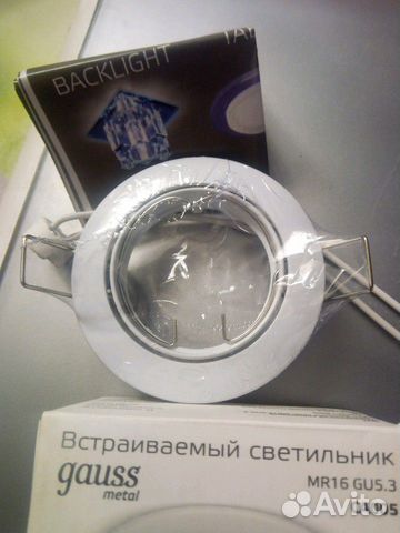 Светильник встраиваемый Gauss CA005 Светильник встраиваемый Gauss CA005