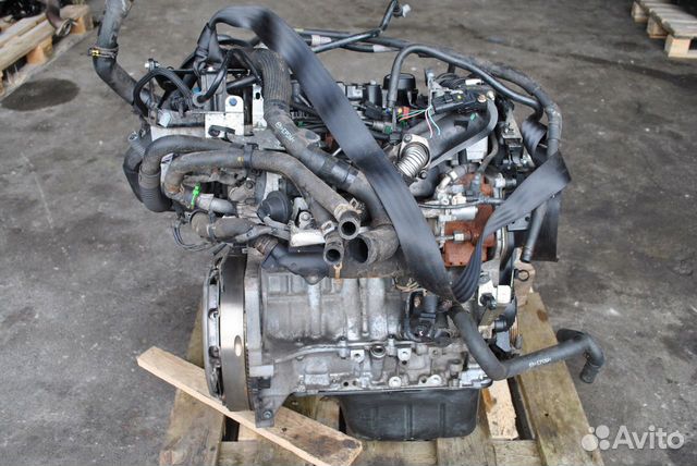 Контрактный Двигатель Форд 1,6 tdci AV6Q