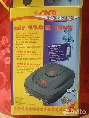 Воздушный компрессор Sera air 550R plus