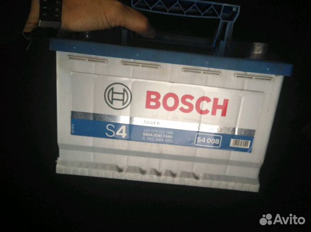 Аккумулятор bosch s4