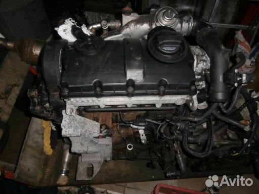 Двигатель VW Шаран 1.9TD AUY AJM ATJ BVK