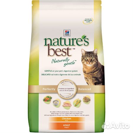 <b>Хиллс</b> для кошек <b>Natures Best</b> 2кг Курица с овощами - купить ...