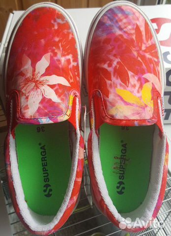 Новые слипоны Superga EUR 36 Новые слипоны Superga EUR 36