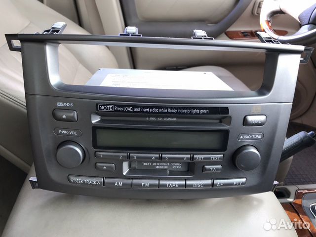 Штатная магнитола Land Cruiser 100 Штатная магнитола Land Cruiser 100