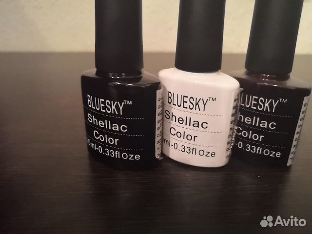 Шеллак фирмы Bluesky и CND Шеллак фирмы Bluesky и CND