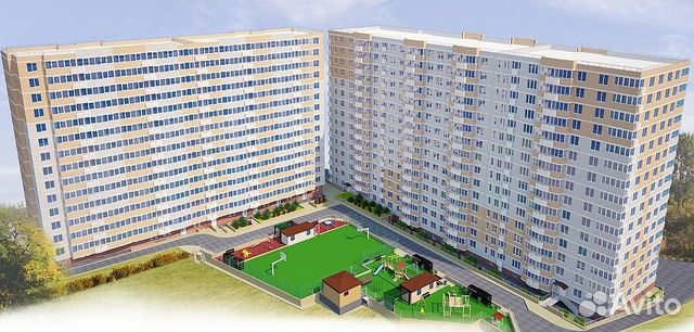 1-к квартира, 45.7 м², 10/15 эт. 1-к квартира, 45.7 м², 10/15 эт.