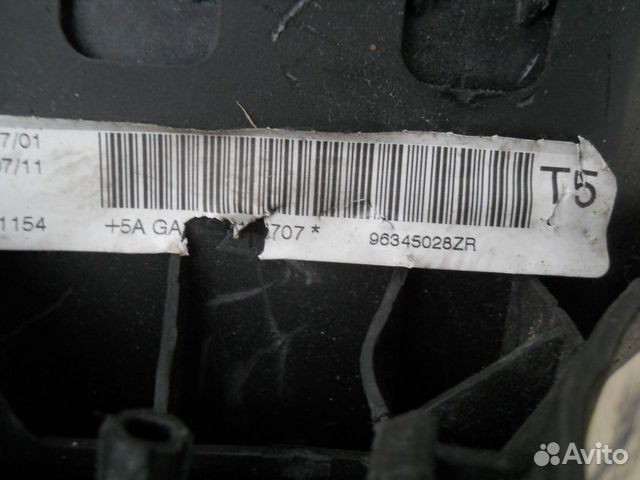 Подушка безопасности Peugeot 307 96345028zr Подушка безопасности Peugeot 307 96345028zr