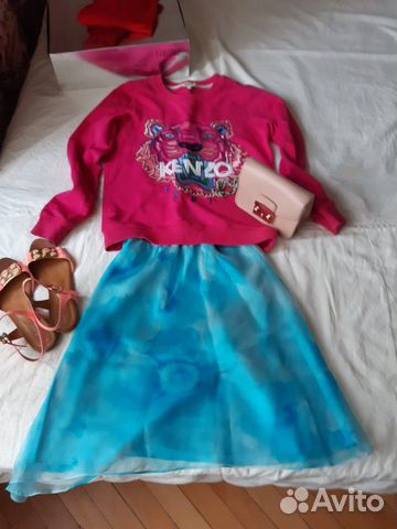 Юбка escada свитшот kenzo Юбка escada свитшот kenzo