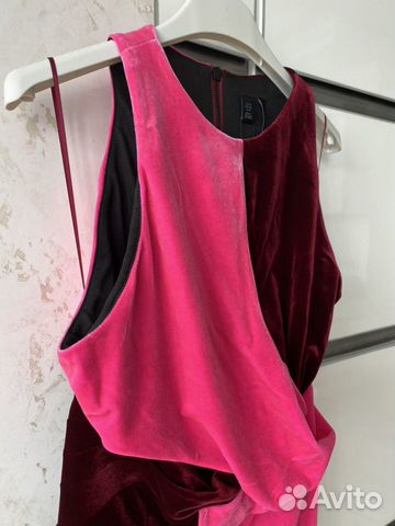 Платье бархатное TopShop x Halpern Платье бархатное TopShop x Halpern