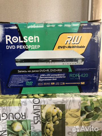 DVD recorder Rolsen RDR420 с прогрессивной развёрт DVD recorder Rolsen RDR420 с прогрессивной развёрт