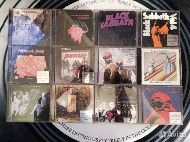 CD Коллекция английских изданий black sabbath CD Коллекция английских изданий black sabbath