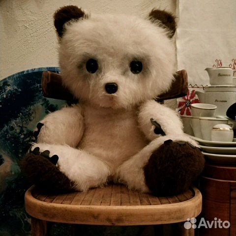 Мишка СССР большой/мягкая игрушка винтаж Мишка СССР большой/мягкая игрушка винтаж