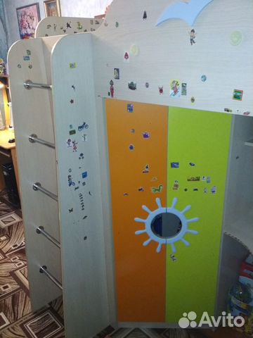 Детская 2х-ярусная кровать Детская 2х-ярусная кровать