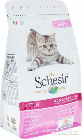 Корм для котят schesir kitten 400g Корм для котят schesir kitten 400g