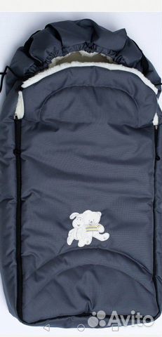 Конверт зимний на овчине. Конверт на выписку