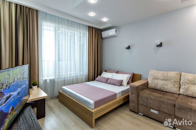 

1-к. квартира, 43 м², 2 кровати