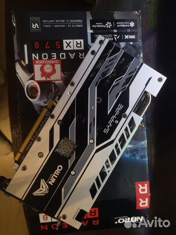 Видеокарта Sapphire Nitro+ Radeon RX 570 8gb