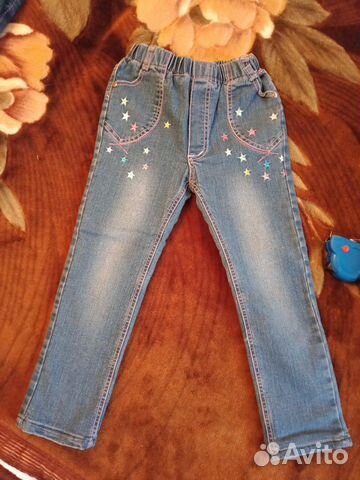 Джинсы на флисе Джинсы на флисе