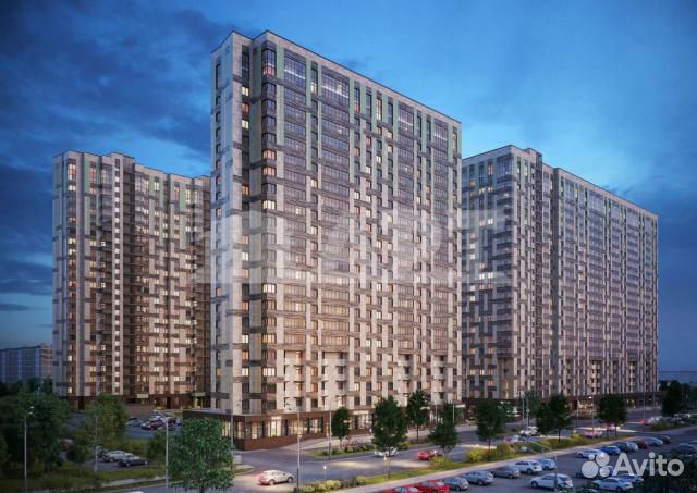 2-к квартира, 65 м², 9/22 эт. 2-к квартира, 65 м², 9/22 эт.