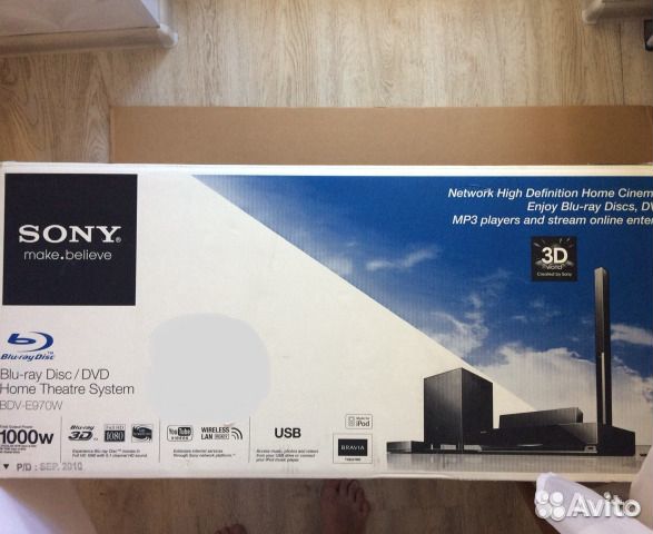 Sony HBD-E970W (обмен) Blu-Ray
