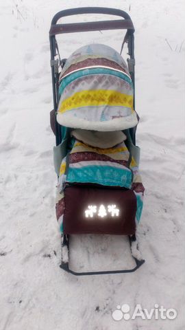 Санки-коляска Ника 7-3