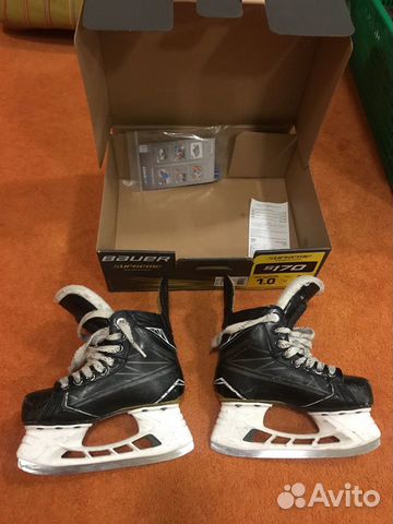 Коньки хоккейные Bauer Supreme S170 32 размер Коньки хоккейные Bauer Supreme S170 32 размер