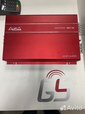 Усилитель 4х канальный aura AMP-A455