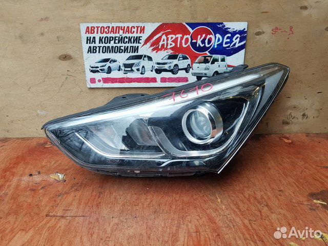 Фара передняя левая Hyundai Santa Fe 2015-2018 Фара передняя левая Hyundai Santa Fe 2015-2018