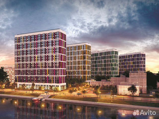 1-к квартира, 43.6 м², 6/22 эт.