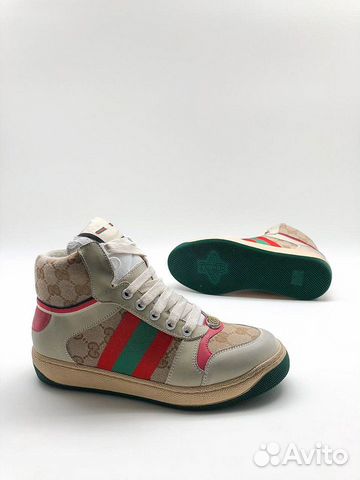 Кеды кожаные Gucci Кеды кожаные Gucci