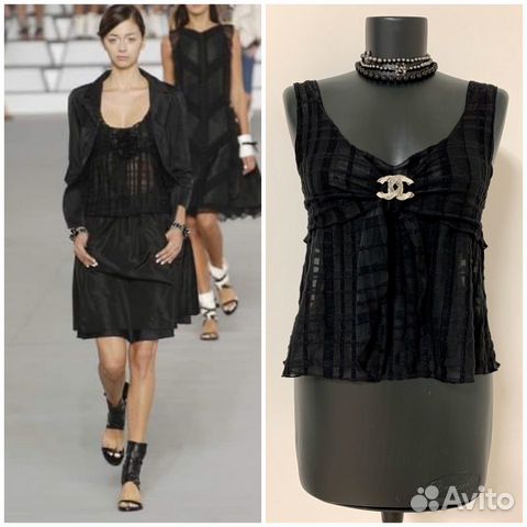 Chanel оригинал подиум топ Chanel оригинал подиум топ
