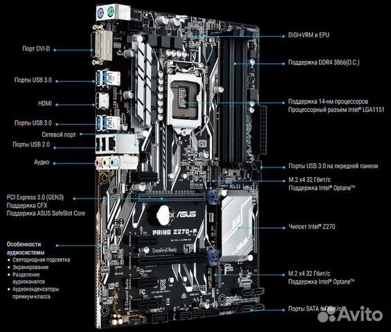 Игровая Материнская плата 