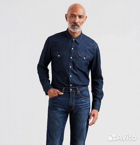Джинсовая рубашка Levis оригинал 50 новая Джинсовая рубашка Levis оригинал 50 новая