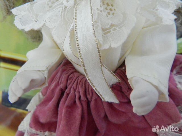 Кукла фарфоровая Capodimonte Porcelain Италия