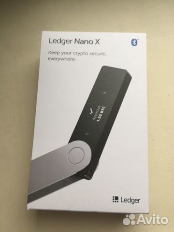 Аппаратный кошелёк Ledger Nano X, S(оригинальный)