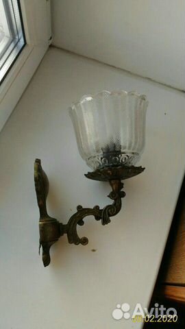 Бра с плафоном времен СССР 2 шт