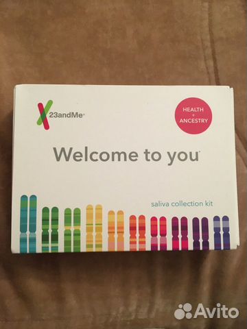 Тест днк 23andMe kit Health+Ancestry Тест днк 23andMe kit Health+Ancestry