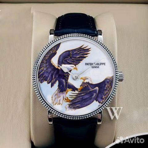 Часы ручной работы с механизмом Patek Philippe Часы ручной работы с механизмом Patek Philippe