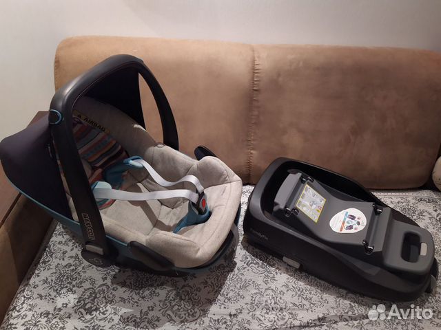 Автолюлька maxi cosi peble с базой
