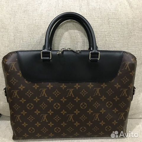 Портфель Louis Vuitton коричневый