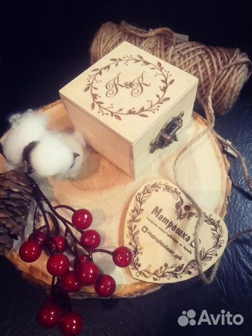 Шкатулка для свадебных колец